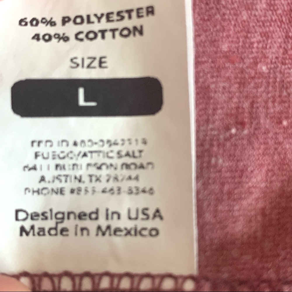 Fuego Tacos & Tequila Women T-Shirt Size L - Picture 5 of 9